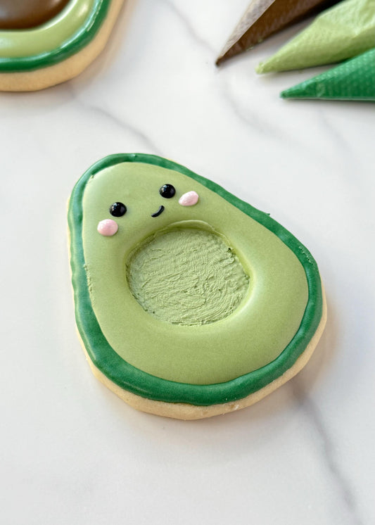 Cute Avocado - Cookie Cutter