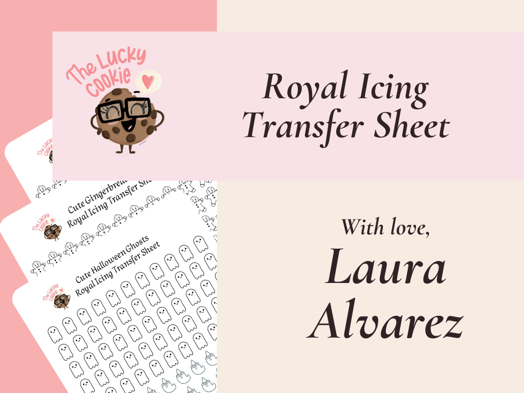 Gingerbread Man - Royal Icing Transfer Sheet